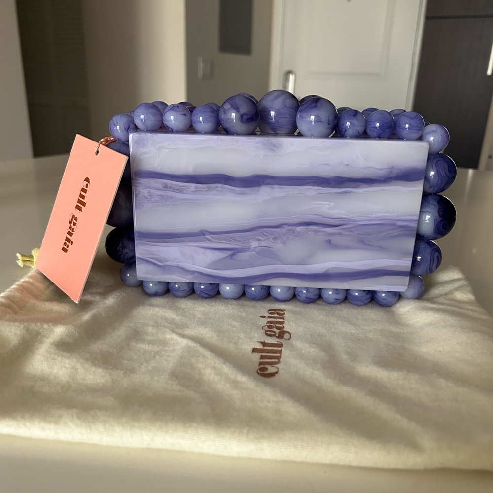 Cult Gaia Amethyst EOS Clutch